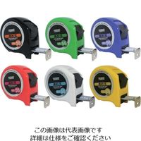 原度器 プロマート MK2 25 5.5m尺相当目盛付 6色セット 12個入 MKS2555S 1セット(48個:12個×4箱)（直送品）