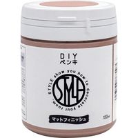 ニッぺ 水性つや消し塗料DIYペンキ 150ML シェルピンク HUM362ー150 4976124888090 1個（直送品）