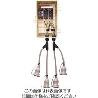 未来工業 未来 屋外電力用仮設ボックス 2A-2BW 1個 205-4024（直送品）