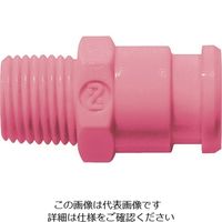 日東工器 日東 キューブカプラ相手側取付サイズRc1/8(65281) SPC-10PM-VL-PNK POM 1個 128-7598（直送品）