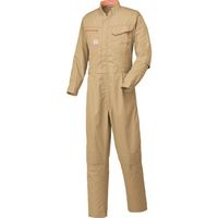 山田辰 AUTOーBI つなぎ服1190ー011カーキー5L 1190-011-5L 1着 136-8720（直送品）