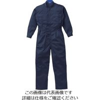 山田辰 AUTOーBI つなぎ服50000ー001ネイビーブルーー5L 50000-001-5L 1着 824-6063（直送品）