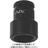 長堀工業 ナック ソケット ショートタイプ 6PT 差込角9.52x対辺14mm 314 1個 853-2280（直送品）