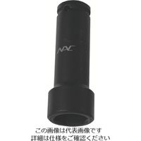 長堀工業 ナック ソケット ディープタイプ 差込角9.52x対辺14mmx50L 31450 1個 853-2160（直送品）