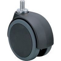 東海キャスター 東海 ベアリング入り エラストマー車輪 100径 N100N12L-22 1個 119-3893（直送品）