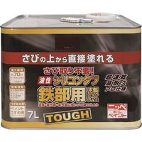ニッペホームプロダクツ ニッぺ 油性シリコンタフ 7L チョコレート HYS106ー7 4976124218453 1缶 158-4844（直送品）