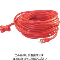 正和電工 トライアングルマルチタップ 125Vー15A 20m 赤 VCTM-20 R 1本 821-9480（直送品）