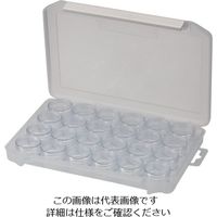 明邦化学工業 メイホー ラウンドフラット24P（SS） RDFT SS 1セット（60個） 735-8954（直送品）