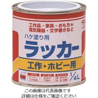 ニッペホームプロダクツ ニッぺ ハケ塗り用ラッカー 1/4L 白 HPL0A0ー1/4 4976124100116 1缶 157-6968（直送品）