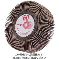 ミユキ産業 ミユキ ミニホイール J870K 80X25X6 60# MM8025-60 1セット(5個) 828-4762（直送品）