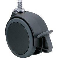 東海キャスター 東海 ベアリング入り エラストマー車輪 100径 N100N12SL-22 1個 119-3358（直送品）