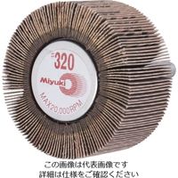 ミユキ産業 ミユキ ミニホイール J870K 60X25X6 320# MM6025-320 1セット(5個) 828-4729（直送品）