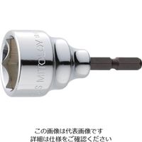水戸工機 ミトロイ ビットソケット ハイパー ショート 23mm(ハンガー) EH-23S-H 1本 817-5350（直送品）