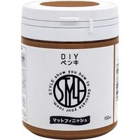 ニッぺ 水性つや消し塗料DIYペンキ 150ML ゴールドカーキ HUM358ー150 4976124888052 1個（直送品）