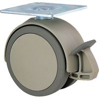 東海キャスター 東海 ベアリング入り エラストマー車輪 100径 NA100KS 1個 132-8281（直送品）