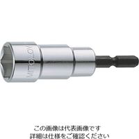 水戸工機 ミトロイ ビットソケット ショート 13mm(ハンガー) EF-13S-H 1本 817-5510（直送品）