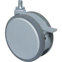 東海キャスター 東海 デザインキャスター ライトグレー100径 F100N12WSL-22 1個 119-3331（直送品）