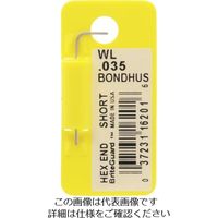 ボンダス・ジャパン ボンダス 六角Lーレンチ ショート 0.035インチ WL0.035 1本 810-7897（直送品）