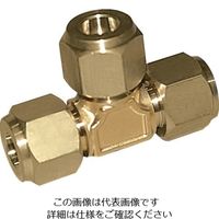 フローバル FLOBAL 冷媒フレアージョイント チーズN付 07201171 T-2 N 1個 820-6385（直送品）