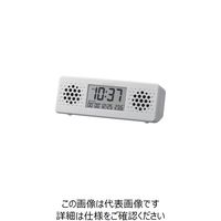 RHYTHM 目覚まし時計 温度計付き 防水IPX4 Bluetoothスピーカー 白 8RDA73RH03 120-8418（直送品）