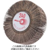 ミユキ産業 ミユキ ミニホイール J870K 80X25X6 240# MM8025-240 1セット(5個) 828-4758（直送品）