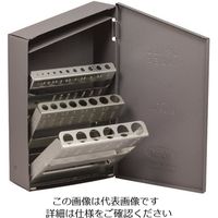 ボンダス・ジャパン ヒューイット スタブドリルケース 1.0~13.0mm /(0.5とび)【25本収納】 11375 1個 218-5545（直送品）