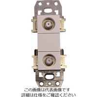 日本アンテナ 直列ユニット 4K8K対応 2端子型 中間用 WUE77-7BE 1個 167-4216（直送品）