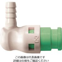 日東工器 日東 キューブカプラ相手側取付サイズ内径φ4チューブ SPC-04PHL-GRN POM 1個 128-7619（直送品）
