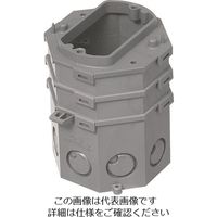 未来工業 未来 八角PCボックス 8CB-1275B 1個 197-9636（直送品）