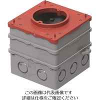 未来工業 未来 四角PCボックス 4CBL-1185A 1個 198-4349（直送品）