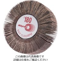 ミユキ産業 ミユキ ミニホイール J870K 80X25X6 180# MM8025-180 1セット(5個) 828-4757（直送品）