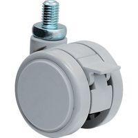 東海キャスター 東海 デザインキャスター ライトグレー50径 許容荷重60kgf TF50N12SL-14 1個 132-8289（直送品）