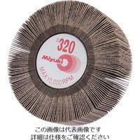 ミユキ産業 ミユキ ミニホイール J870K 80X25X6 320# MM8025-320 1セット(5個) 828-4759（直送品）