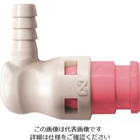 日東工器 日東 キューブカプラ相手側取付サイズ内径φ4チューブ SPC-04PHL-VL-PNK POM 1個 129-2367（直送品）