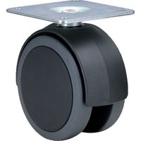 東海キャスター 東海 ベアリング入り エラストマー車輪 100径 N100K 1個 132-8290（直送品）