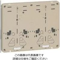 未来工業 未来 積算電力計取付板 ライトブラウン 適用:2個用 B-2WLB-Z 1個 850-2474（直送品）