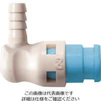 日東工器 日東 キューブカプラ相手側取付サイズ内径φ6チューブ SPC-06PHL-VL-BLU POM 1個 128-7620（直送品）