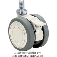 東海キャスター 東海 エラストマー車輪 75径 ステンレス SUSTEC75N12L-22 1個 119-3323（直送品）