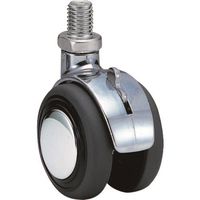 東海キャスター 東海 本体亜鉛ダイカスト エラストマー車輪40径 MY4EN12SL-40 1個 176-6389（直送品）