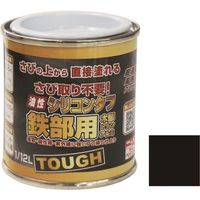 ニッペホームプロダクツ ニッぺ 油性シリコンタフ 1/12L ブラック HYS115ー1/12 4976124219306 1缶（直送品）