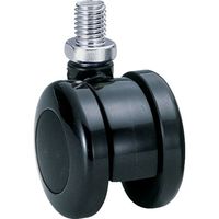 東海キャスター 東海 ナイロン車輪 50径 許容荷重60kgf 黒 TY50N8BL-14 1個 133-1372（直送品）