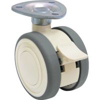 東海キャスター 東海 エラストマー車輪 60径 TEC60JS 1個 132-8234（直送品）