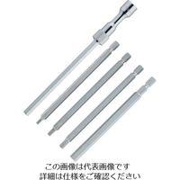 水戸工機 ミトロイ T型ホローレンチ差替式ビットホルダーソケットビットS3BHー100L THC-3BH-100S 1セット（直送品）