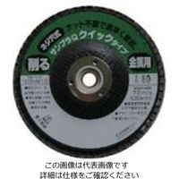 富士製砥 富士 ディスクペーパーサンプラQ 100XM10 A80 SDQA80 1セット(10枚) 732-4707（直送品）