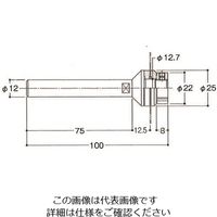 日本精密機械工作 リューター 切断砥石アーバー CHA100 1袋(1個) 146-4670（直送品）