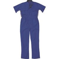山田辰 AUTOーBI 半袖つなぎ服50001ー002マリンブルーーS 50001-002-S 1着 136-9787（直送品）