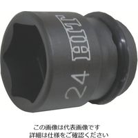 東邦工機 HIT 3/8インチ角インパクトソケット(6角) 17mm P3H17 1個 814-5879（直送品）