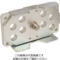 日東工器 日東 マルチカプラ MAMーBーZEL型用プレート MAM-B-2P8-CL AL 1個 167-3180（直送品）