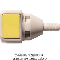 日東工器 日東 キューブカプラ相手側取付サイズ内径φ6チューブ(65156) SPC-06SH-YEL POM NBR 1個（直送品）