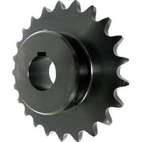 片山チエン KANA FBN 2080B10ー1/2(S)H D40 BK (クロゾメ) FBN2080B101/2D40BK 1個（直送品）